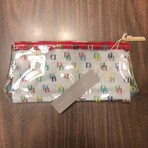 Dooney & Bourke Handbags - Dooney & Bourke Clear Cosmetic Bag
